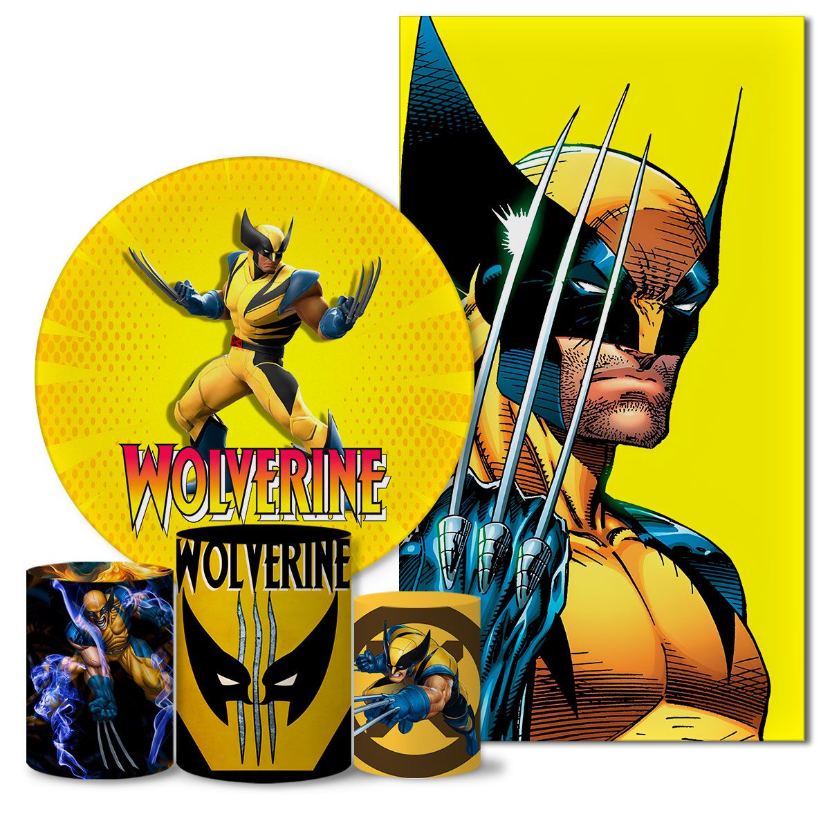 decoração wolverine