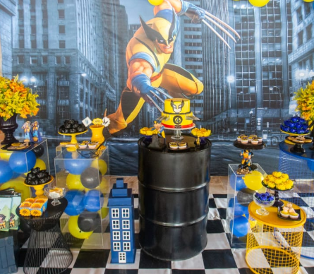 decoração wolverine