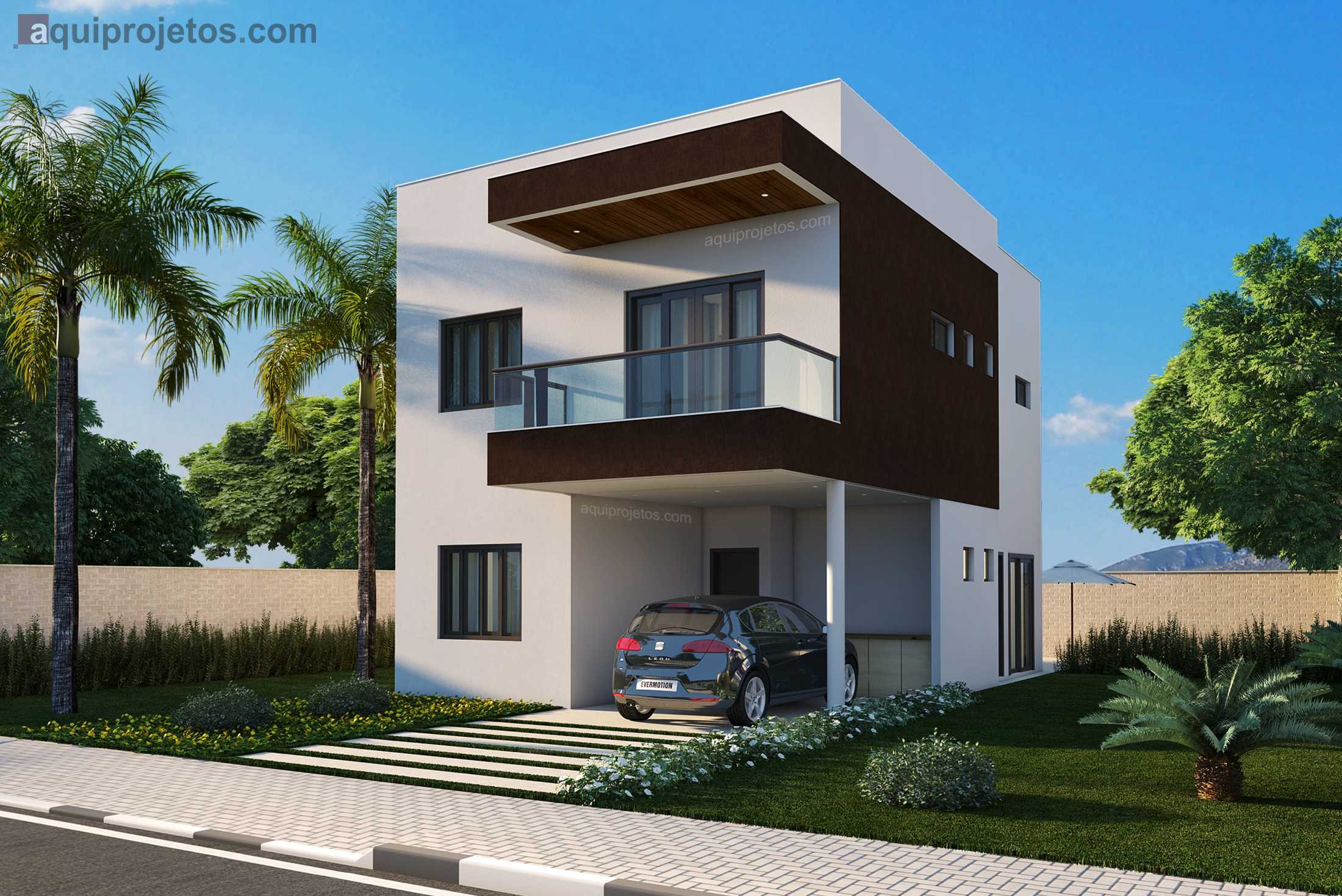 plantas de casas modernas