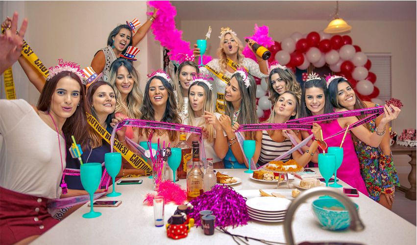 despedida de solteira decoração