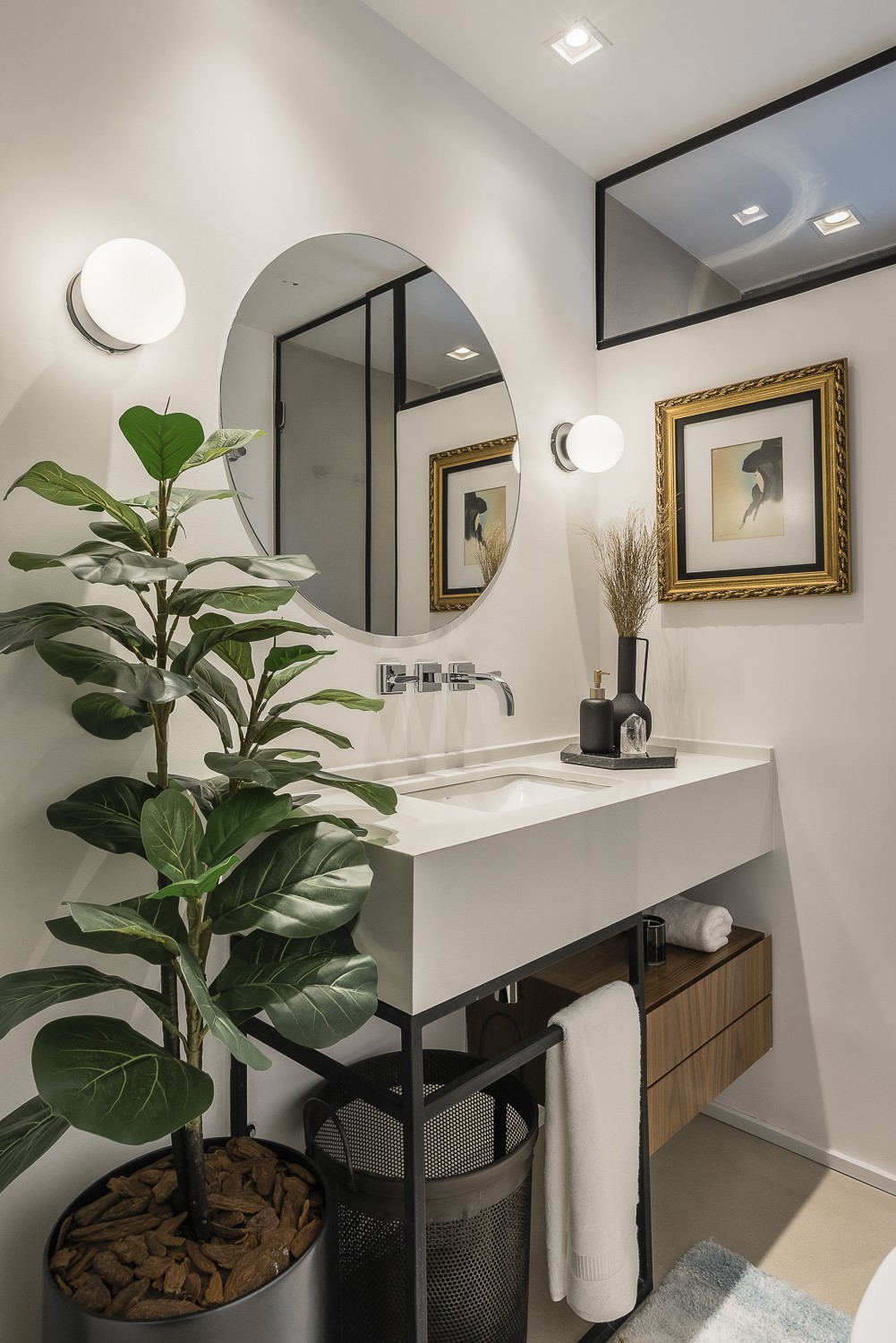 Bancadas e Cubas: Soluções Inteligentes para Banheiros Compactos