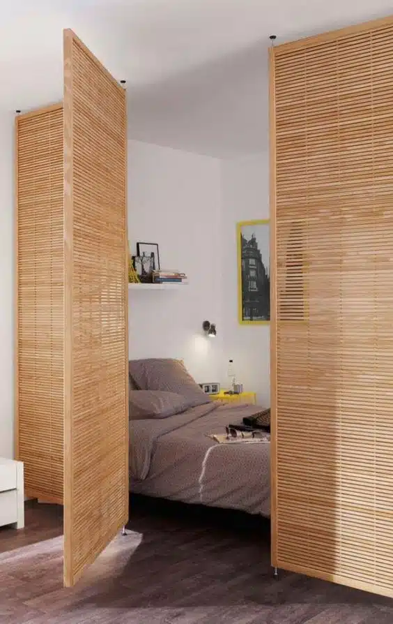 ideias criativas de divisórias de ambientes para sala