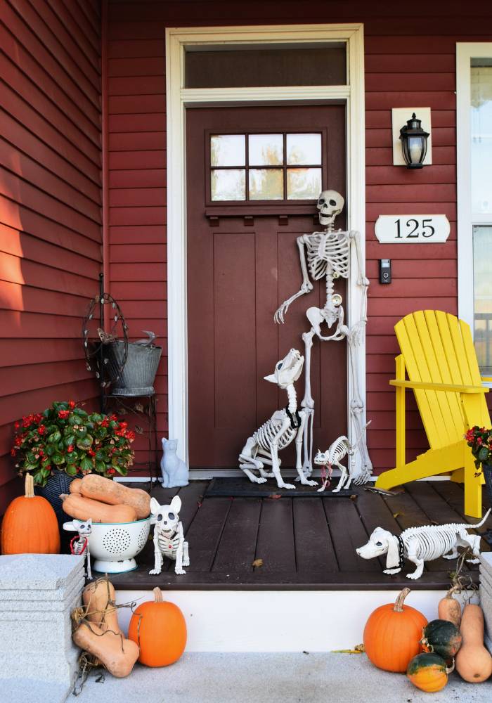 5 Ideias Criativas de Guirlandas de Halloween para sua Porta