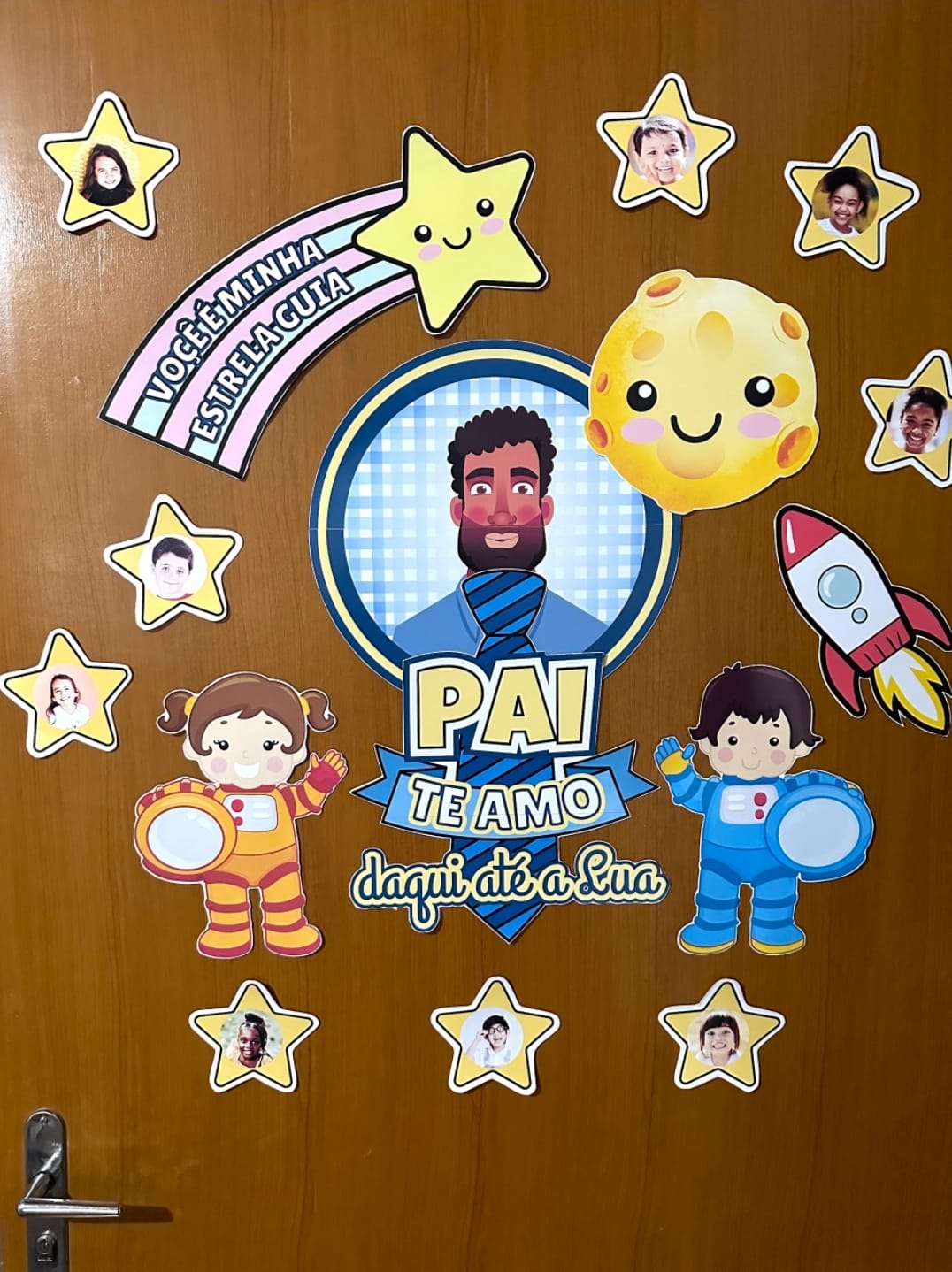 escola decoração painel dia dos pais