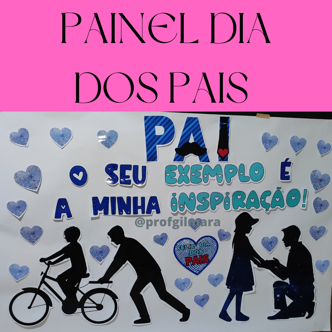 painel dia dos pais escola barato como fazer