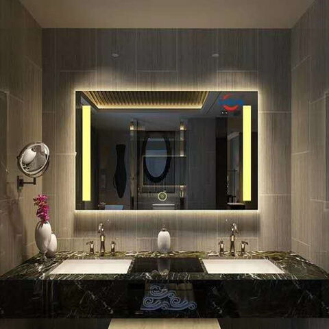 espelho para banheiro com led