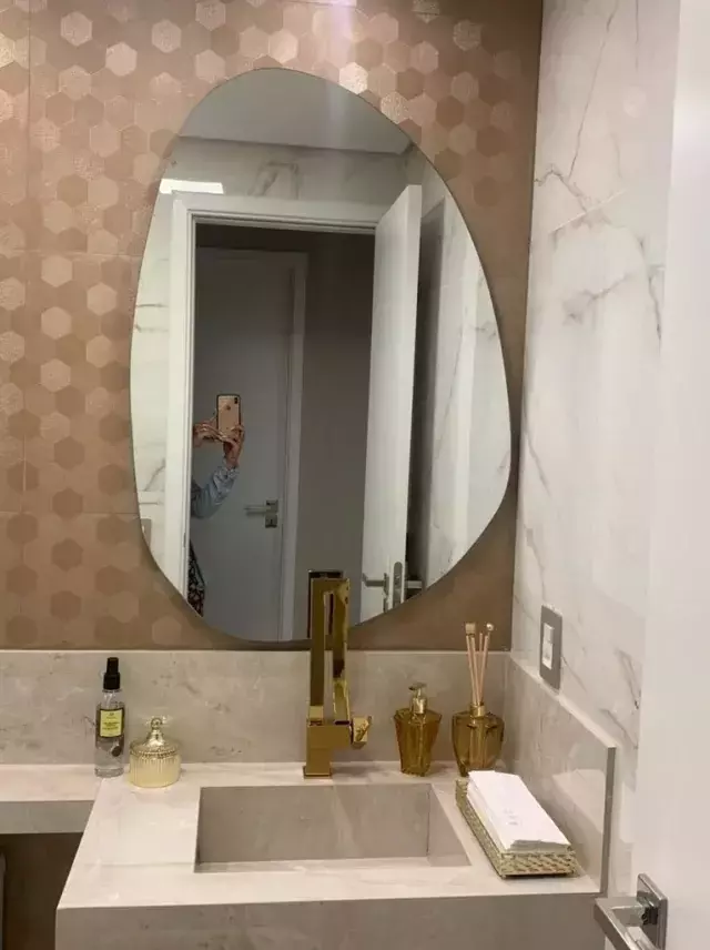 espelho para banheiro retangular