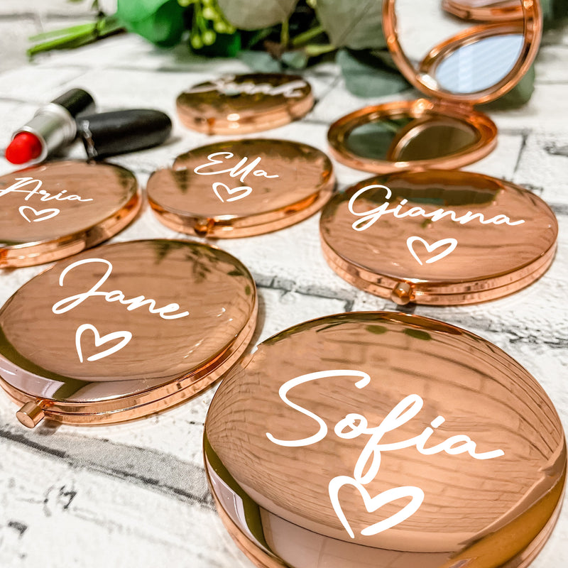 espelho personalizado com nome