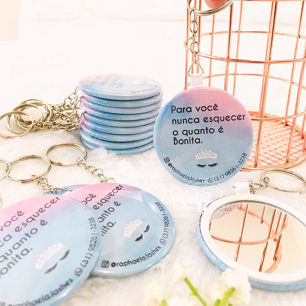 espelho personalizado para estúdio