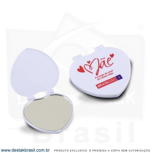 espelho personalizado com gravação a laser