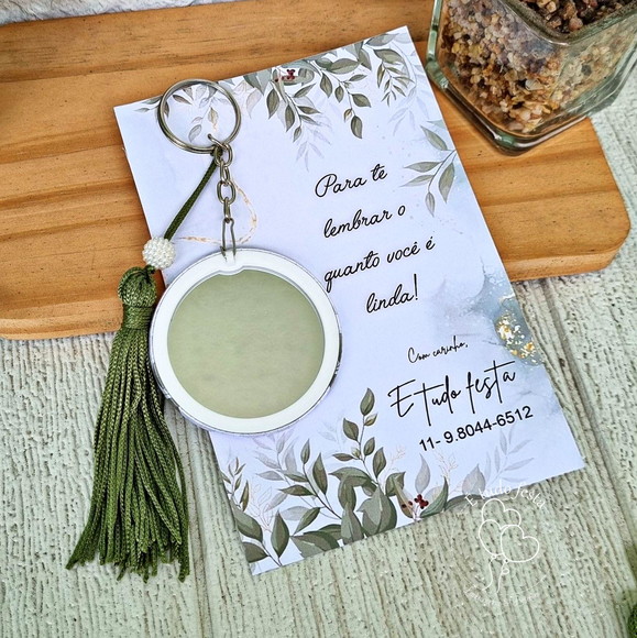 espelho personalizado com nome