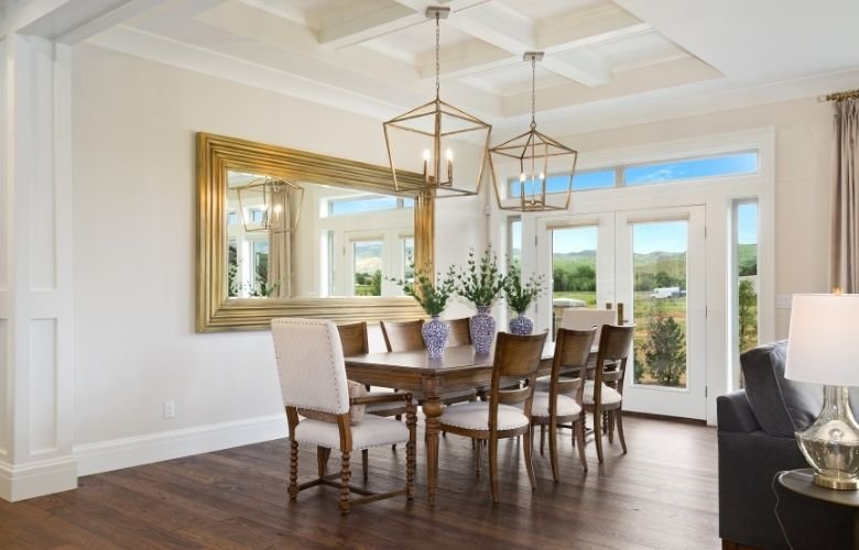 quanto custa um espelho decorativo grande para sala de jantar