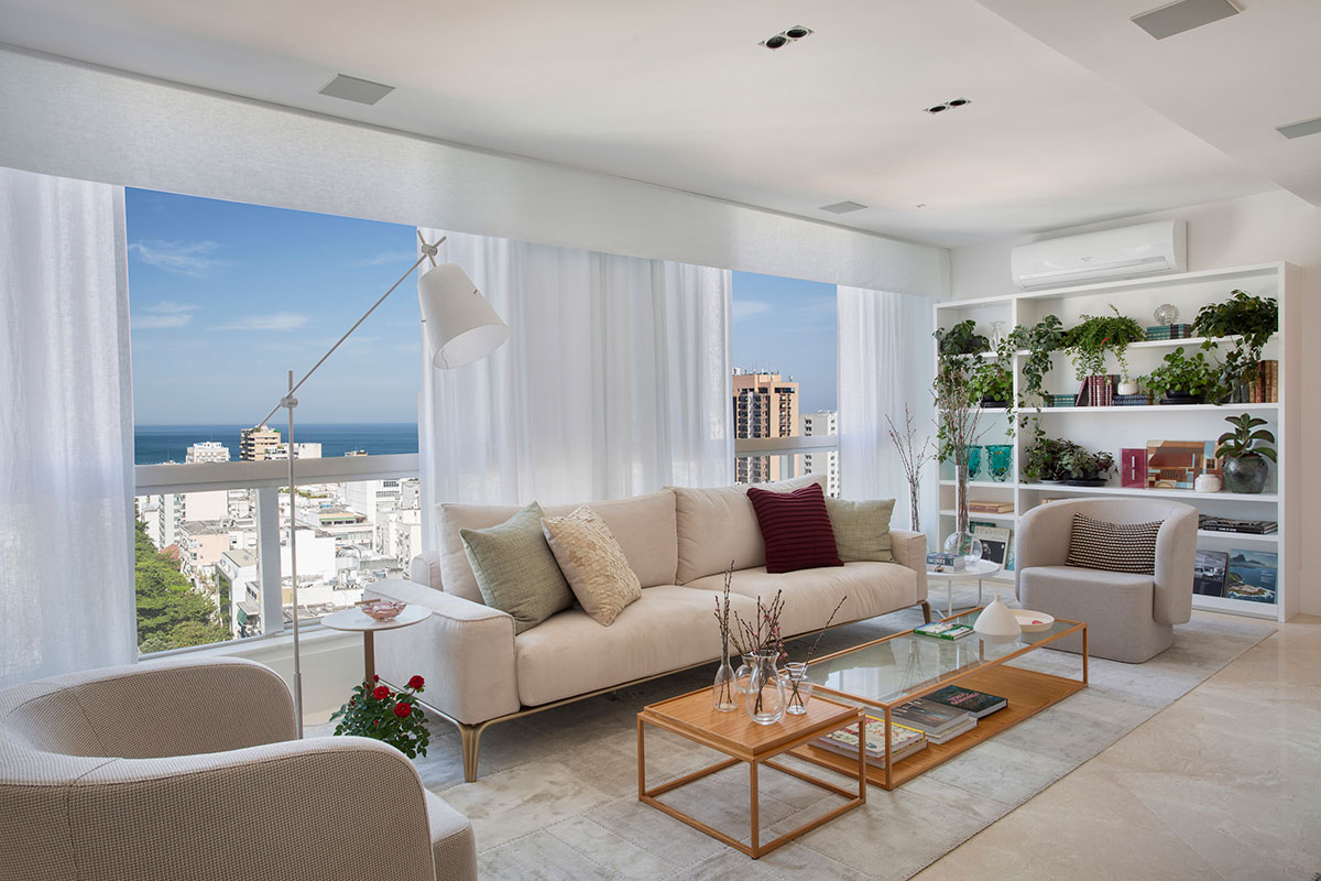 inspiração decoração estilo contemporâneo para sala