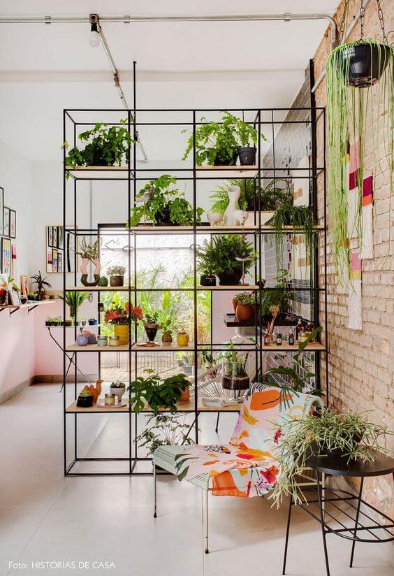 estrutura de ferro para decoração