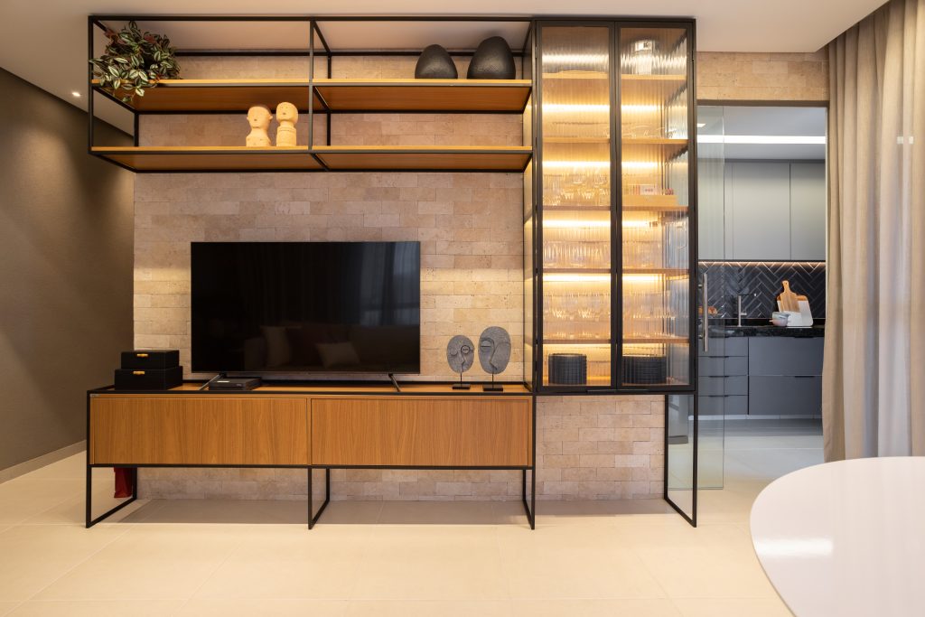 como fazer arte de parede com estrutura de ferro