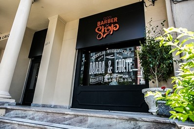 ideias de fachada para barbearia