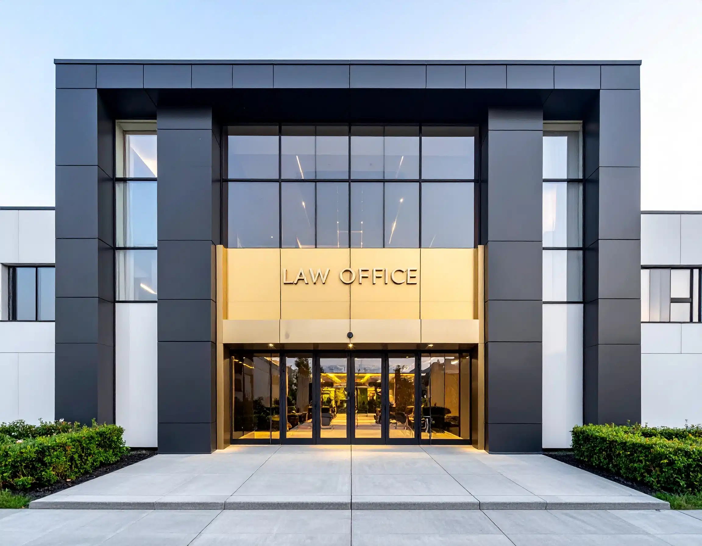 ideias de fachada para escritório de advocacia