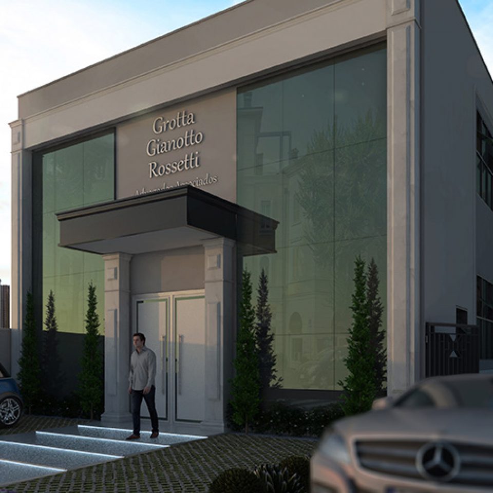 fachada escritório advocacia moderna vs clássica