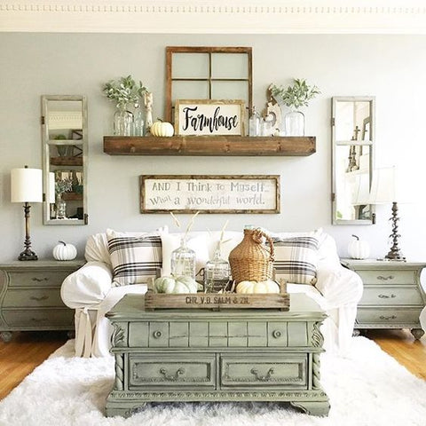 farmhouse vs boho decoração diferenças