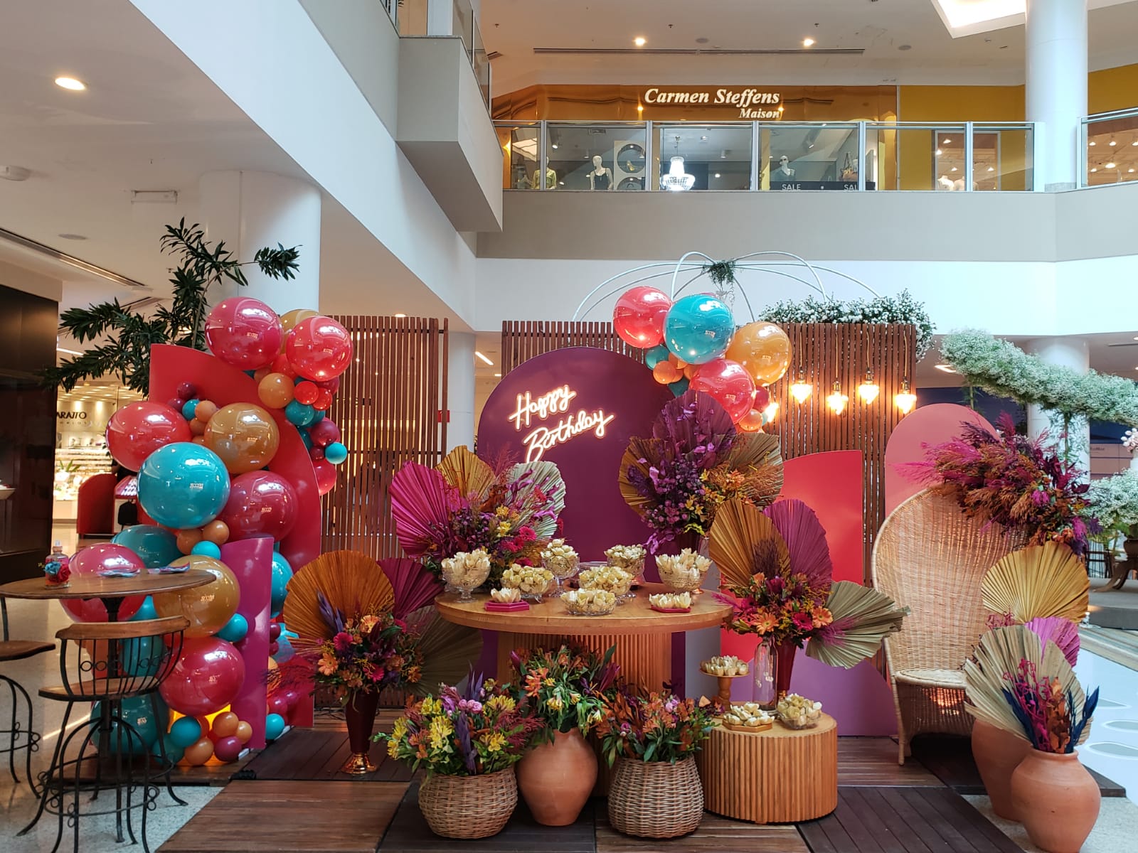 feira de decoração