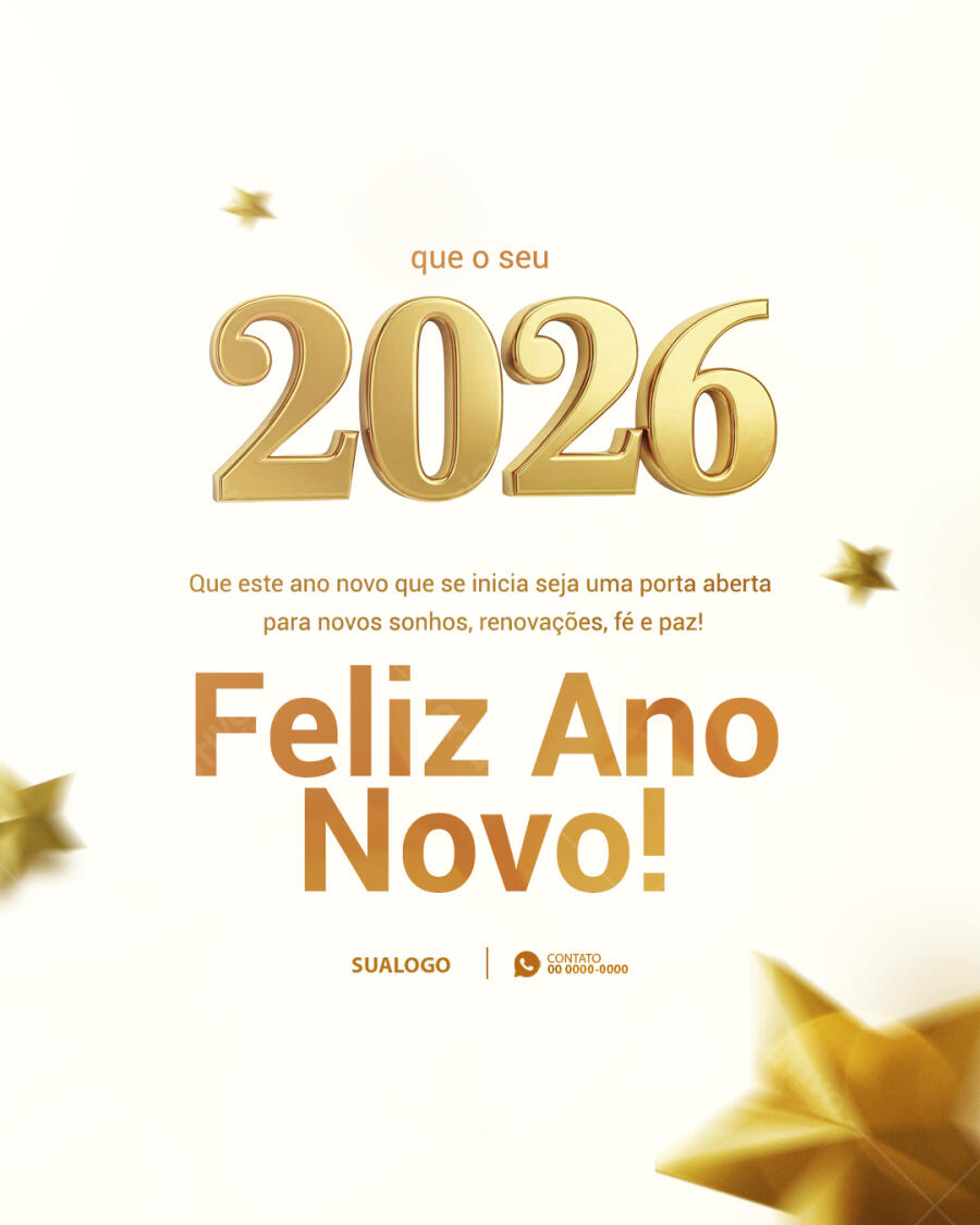 feliz 2026 decoração
