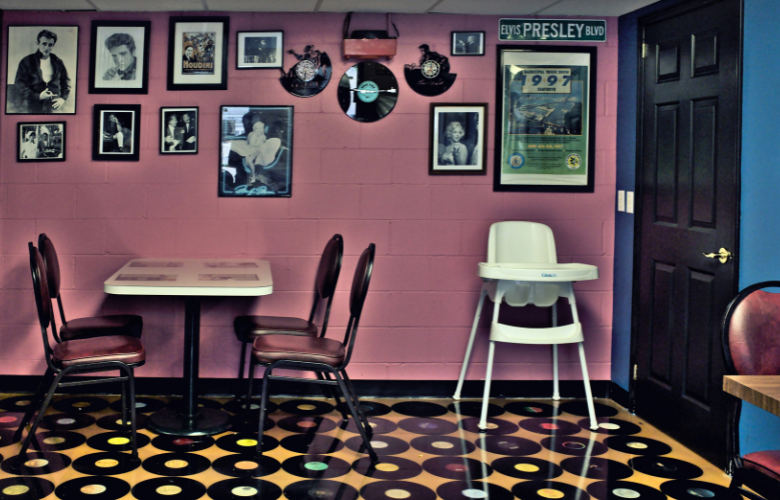 festa anos 60 decoração