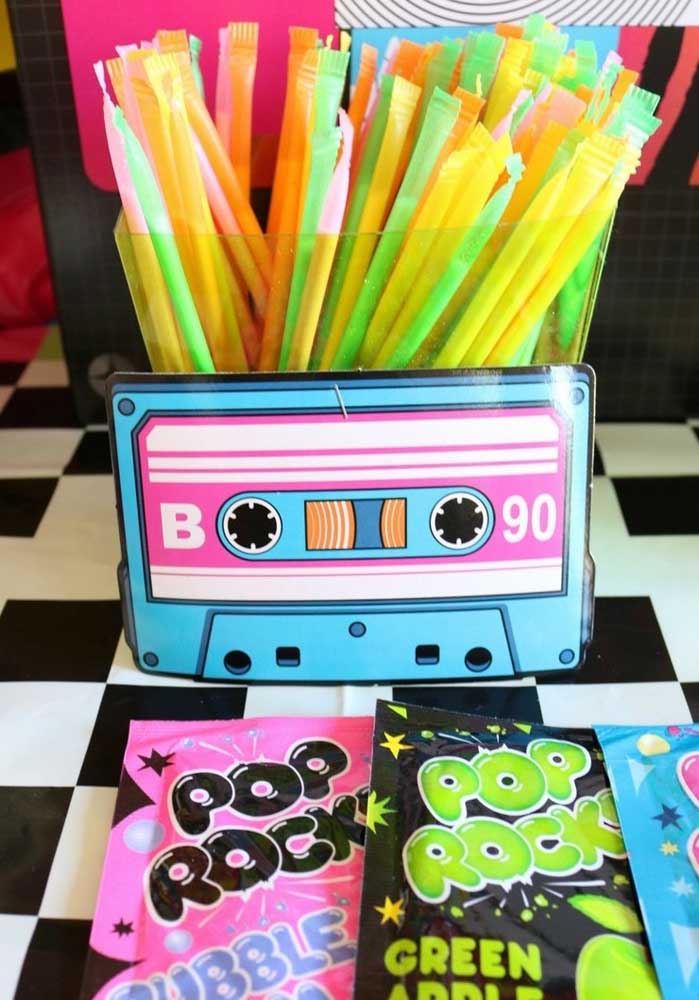 festa anos 80 decoração