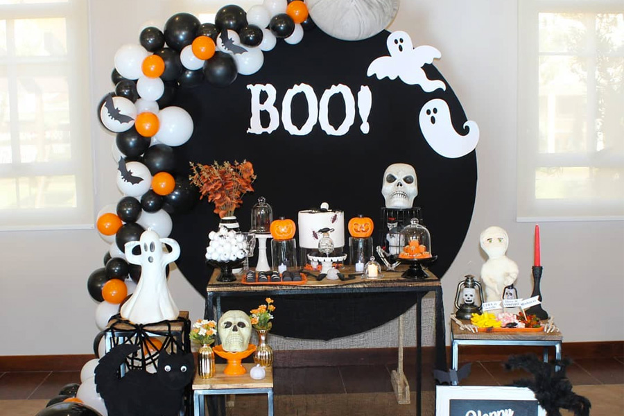 ideias criativas decoração halloween simples e barata