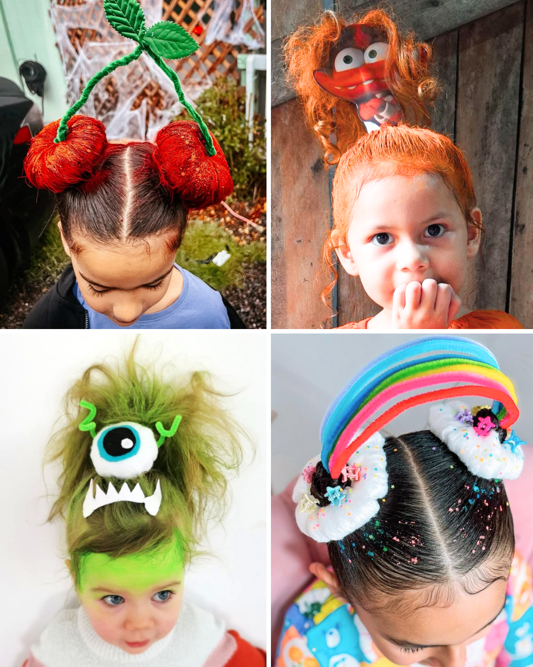 festa do cabelo maluco decoração