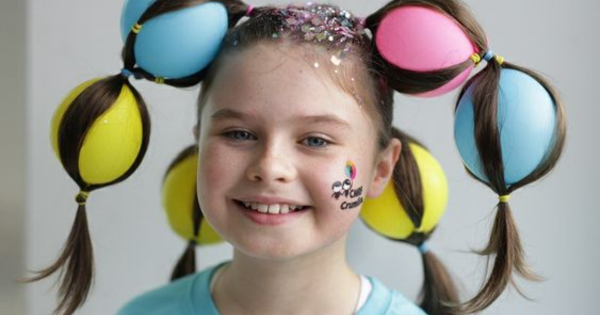 decoração festa cabelo maluco vs festa a fantasia