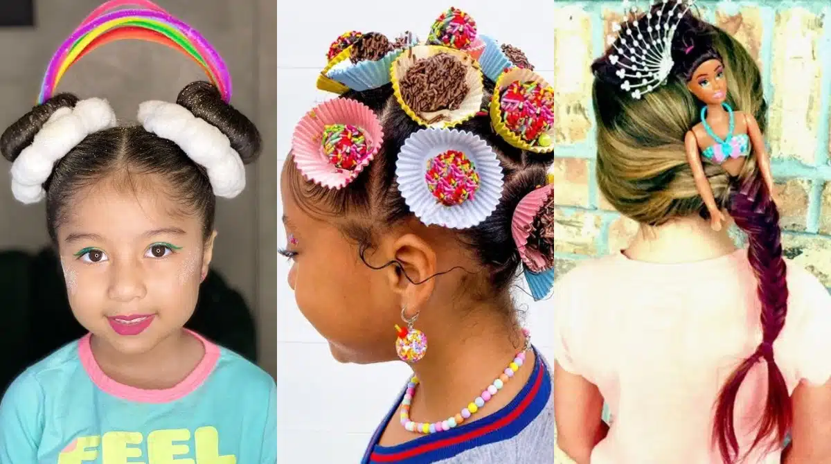 decoração festa cabelo maluco vs festa a fantasia