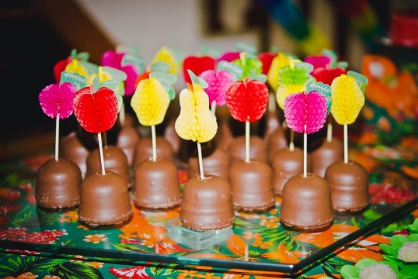 festa havaiana decoração