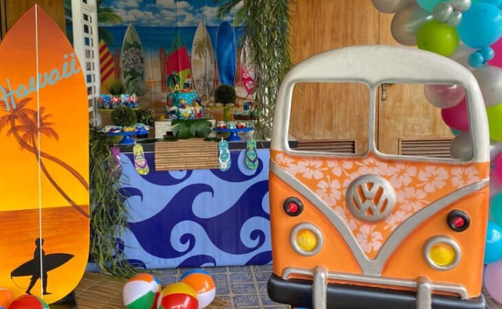 erros comuns na decoração de mesa havaiana