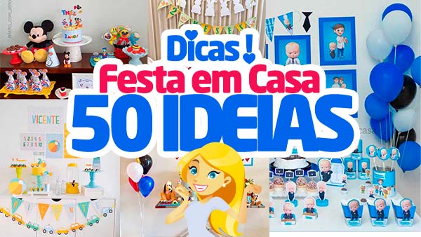 festa infantil decoração simples