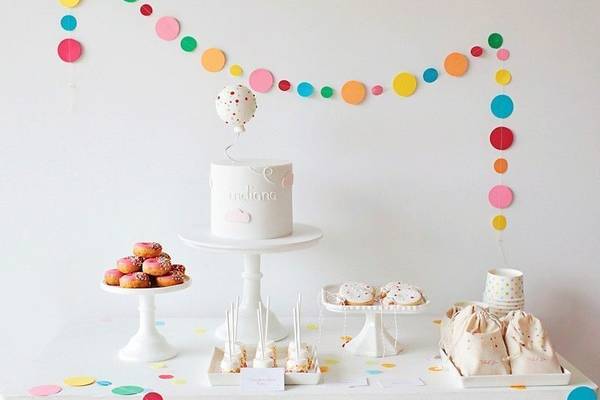 festa infantil decoração simples