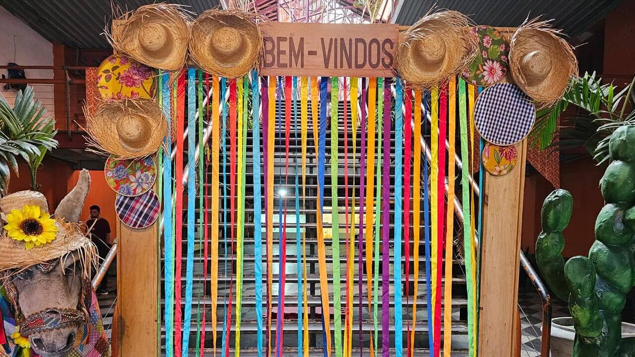 festa junina decoração