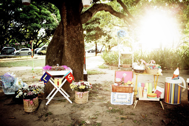 festas ao ar livre criativas