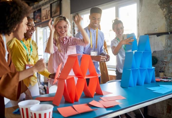 decoração confraternização empresa vs festa de fim de ano