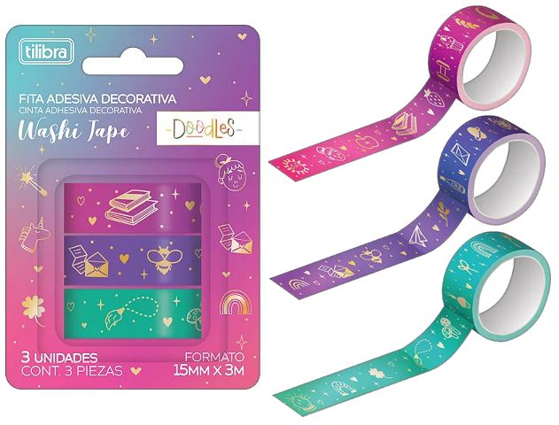 fita decorativa espelhada