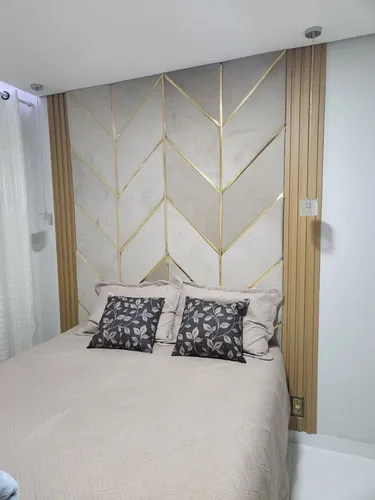 medidas exatas de fita dourada para contornar espelhos