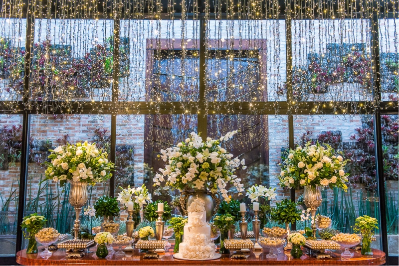 ideias de decoração de casamento com flores naturais