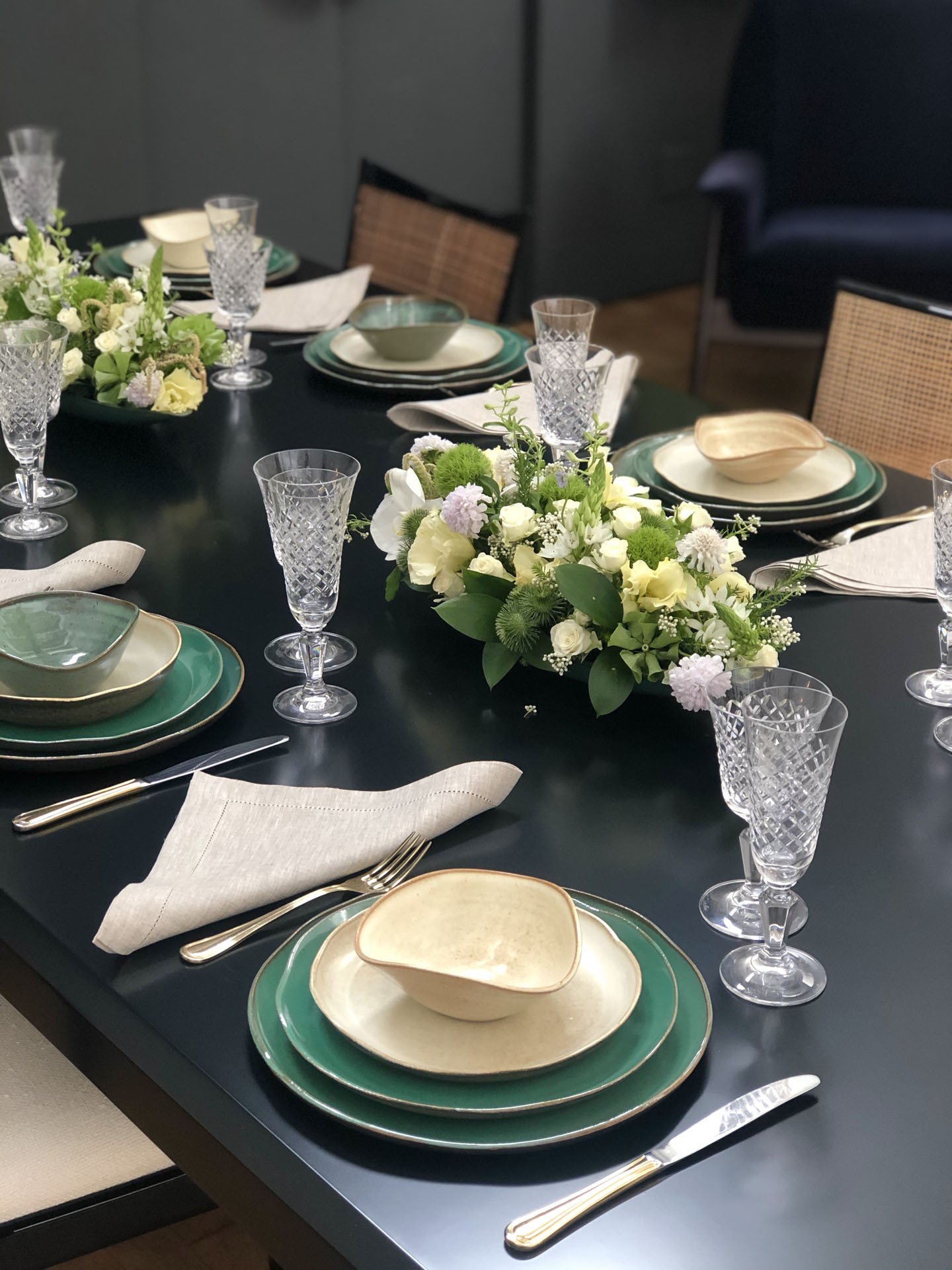 flor decoração mesa