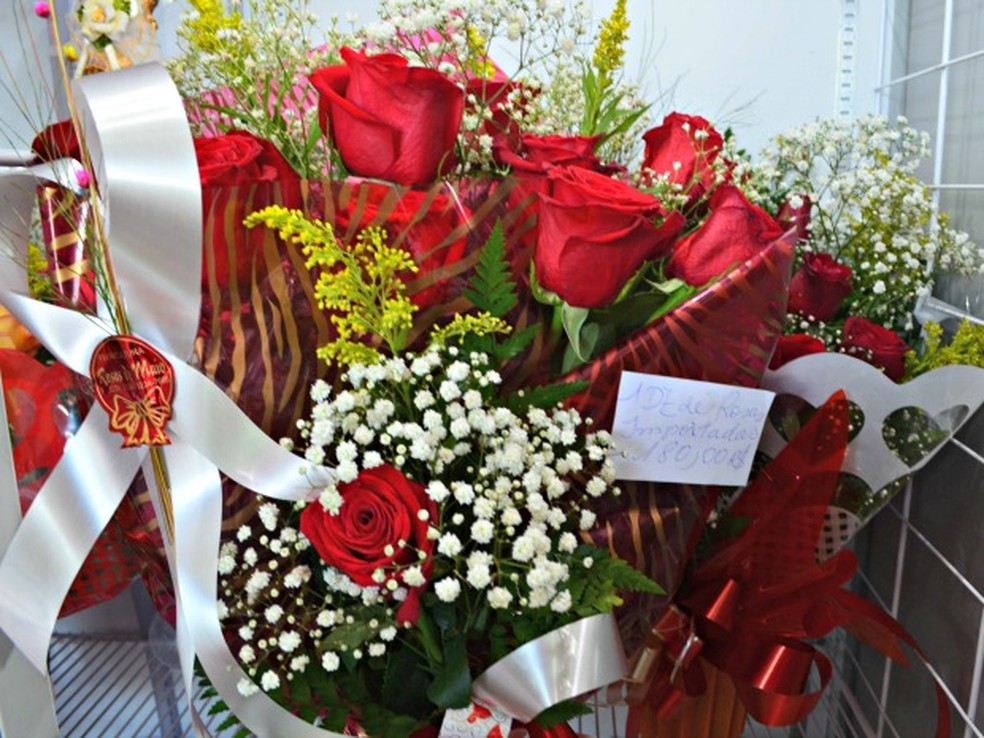 Box de flores para namorada