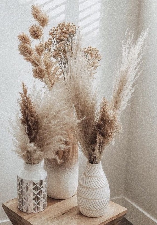 flor seca para decoração