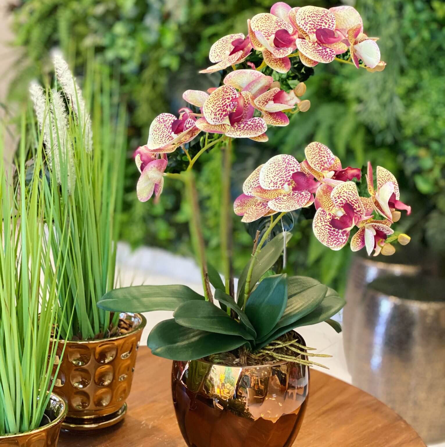 flores artificiais para decoração