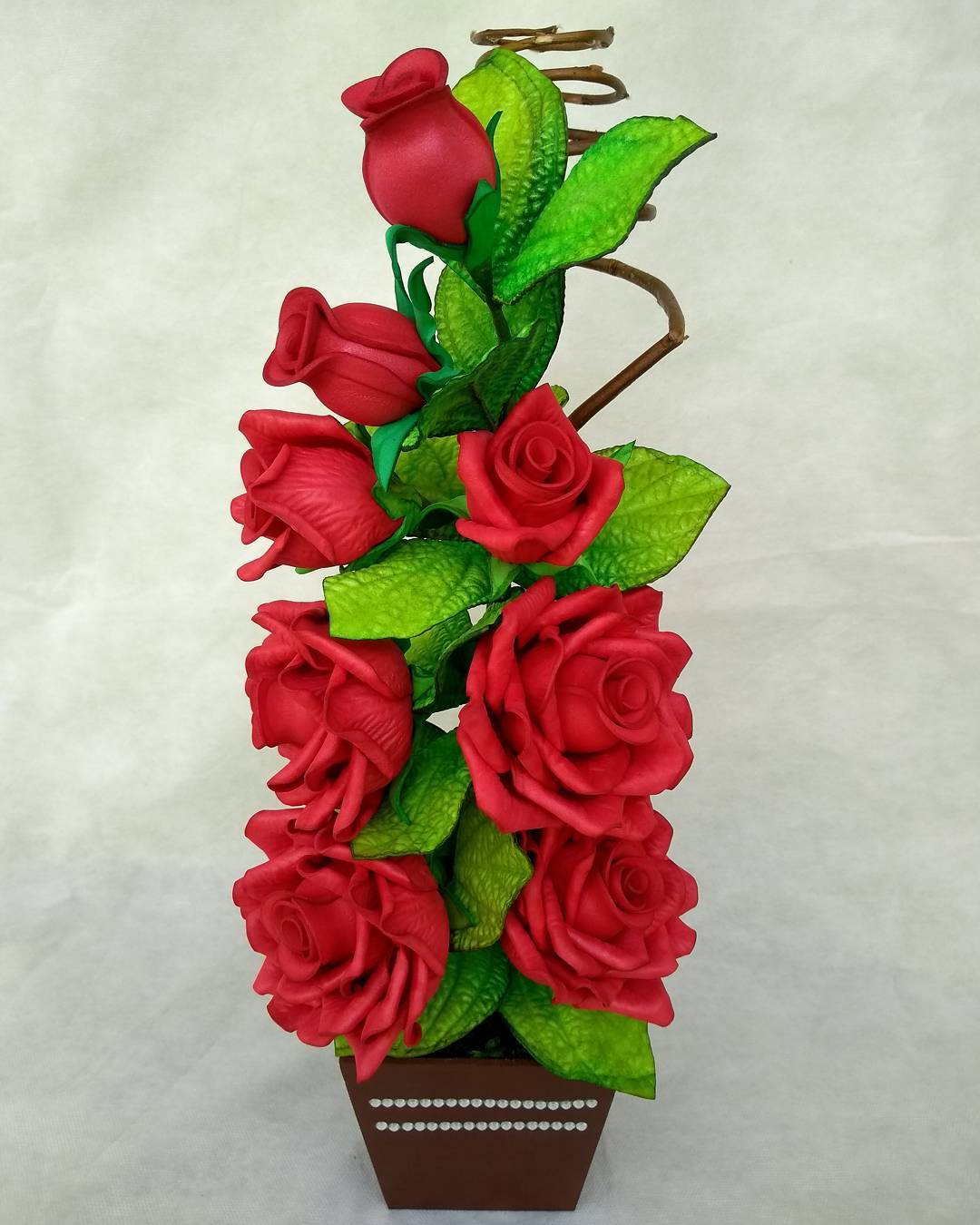 flores de eva para decoração