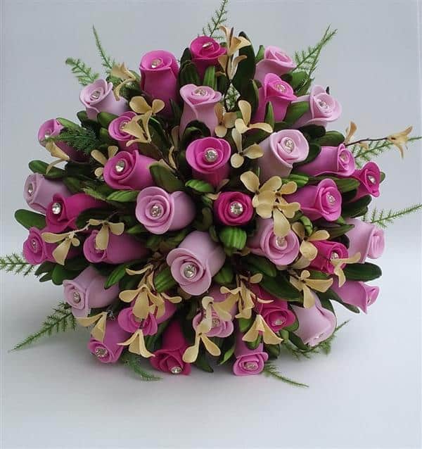 flores de eva para decoração