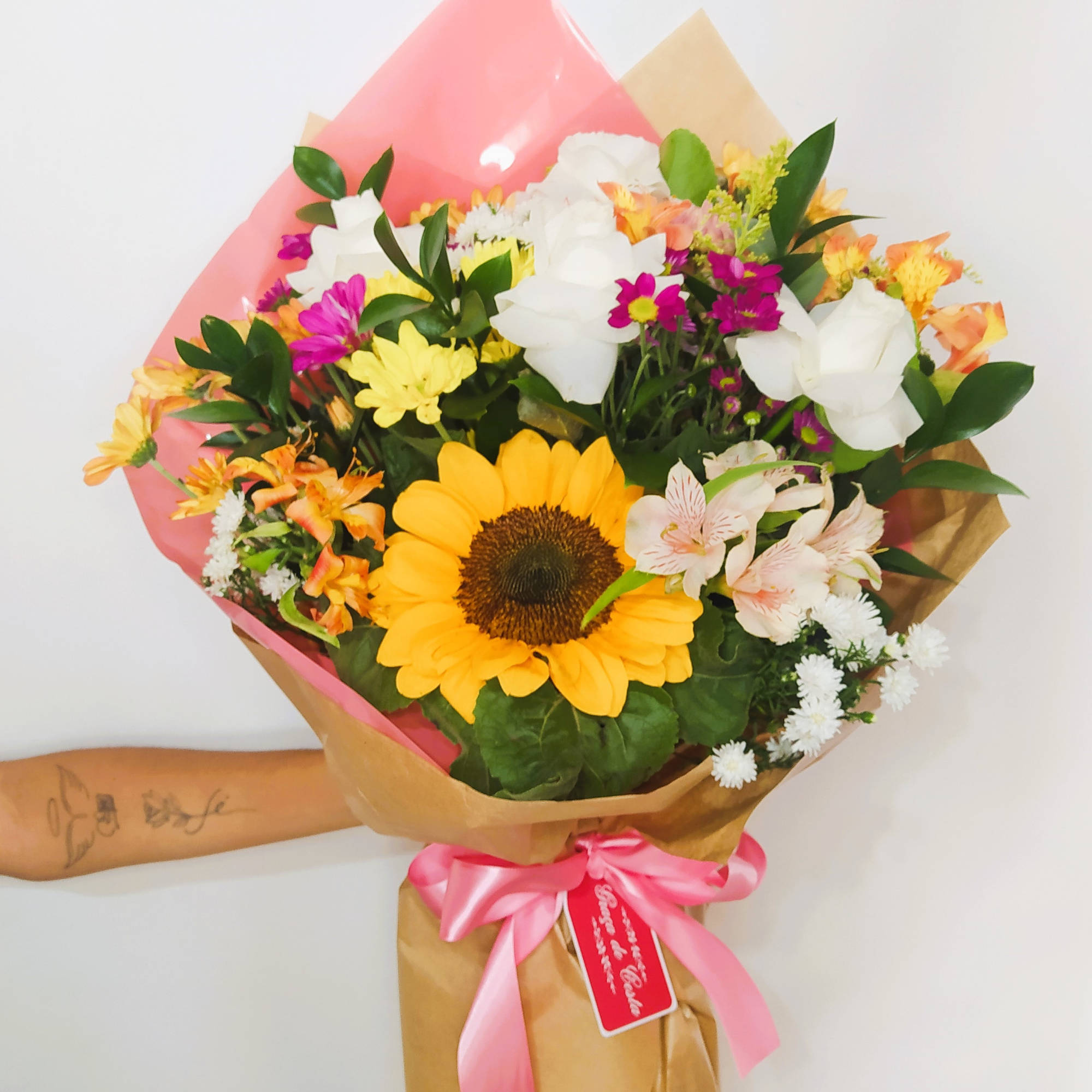 plantio de flores