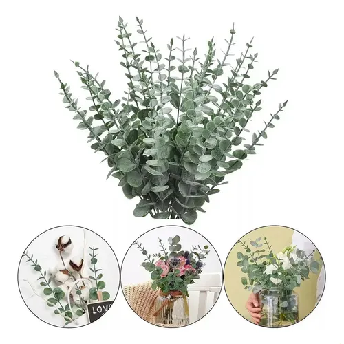 guirlanda de eucalipto para porta de entrada