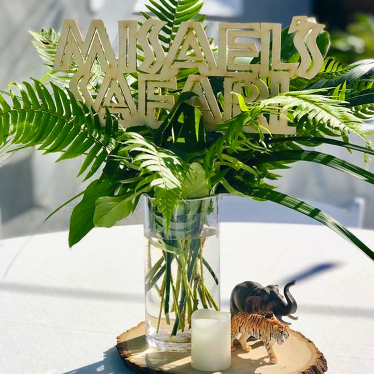 folhagens para decoração de festa